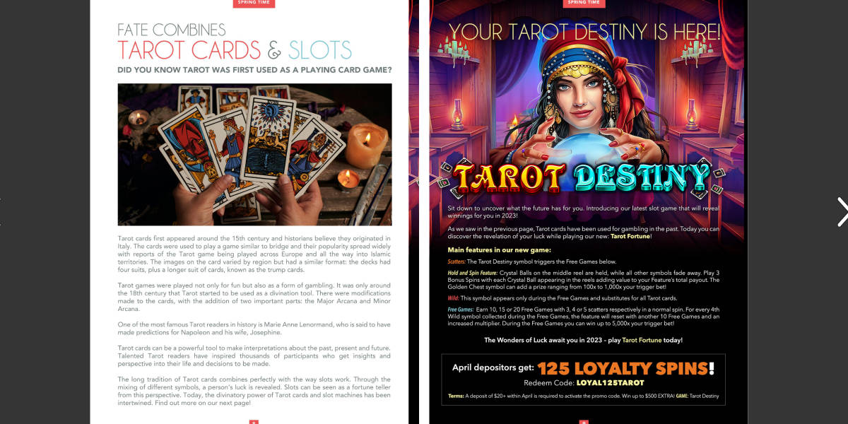 Sloto'Cash Screenshots - Magazine