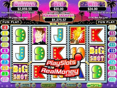 Big Shot Progressive Jackpot Slot Reviews