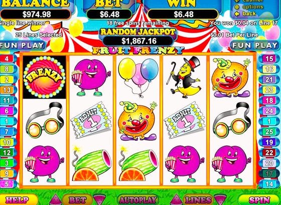 Fruit Frenzy Slot