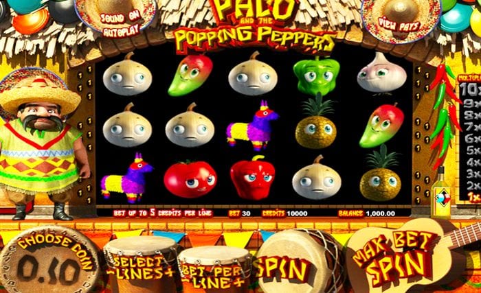 Paco Popping Peppers Slot
