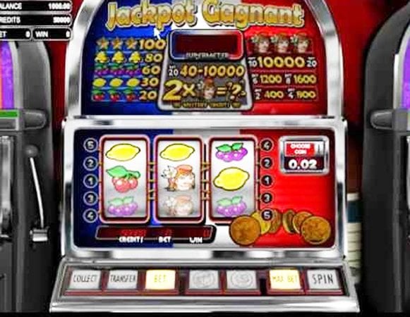 Jackpot Gagnant Slot
