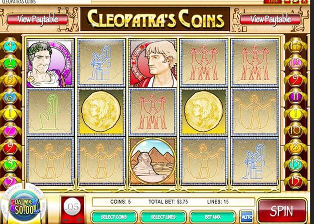 Cleopatras Coins Slot