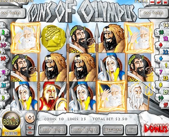 Coins Of Olympus Slot