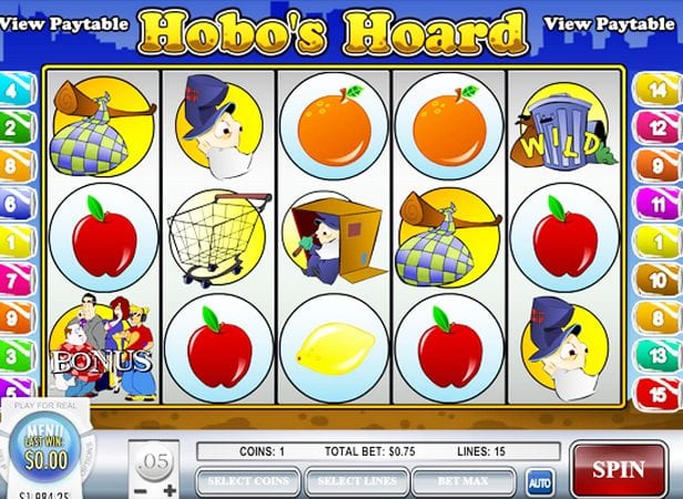 Hobos Hoard Slot