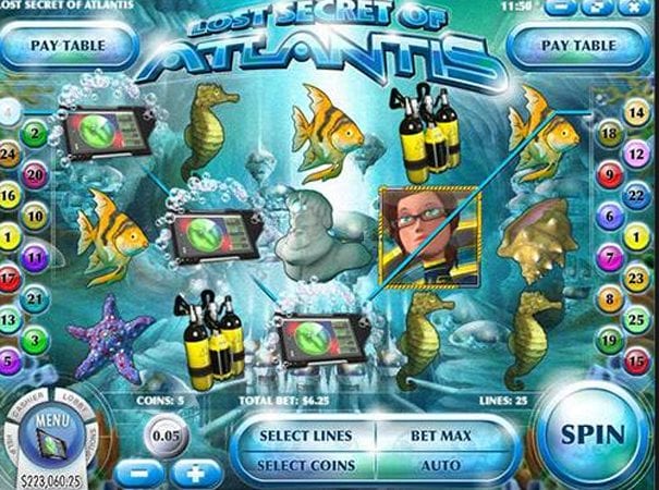 Lost Secret Of Atlantis Slot
