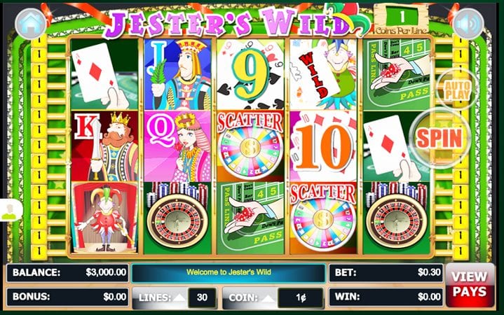 Jester's Wild Slot