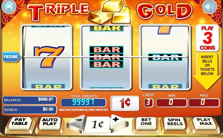 Triple Gold Slot