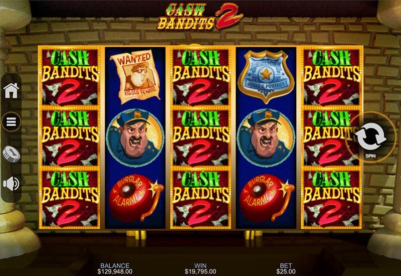 Cash Bandits 2 Slots