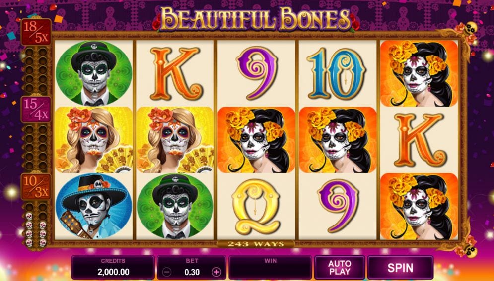 beautiful bones slots