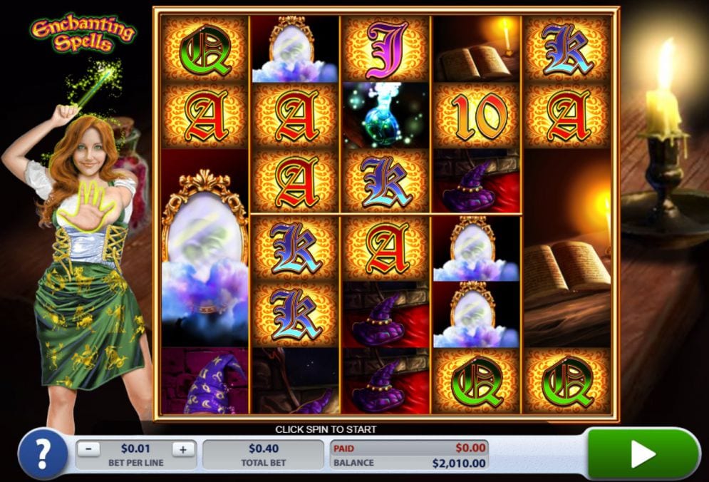 enchanting spells slots