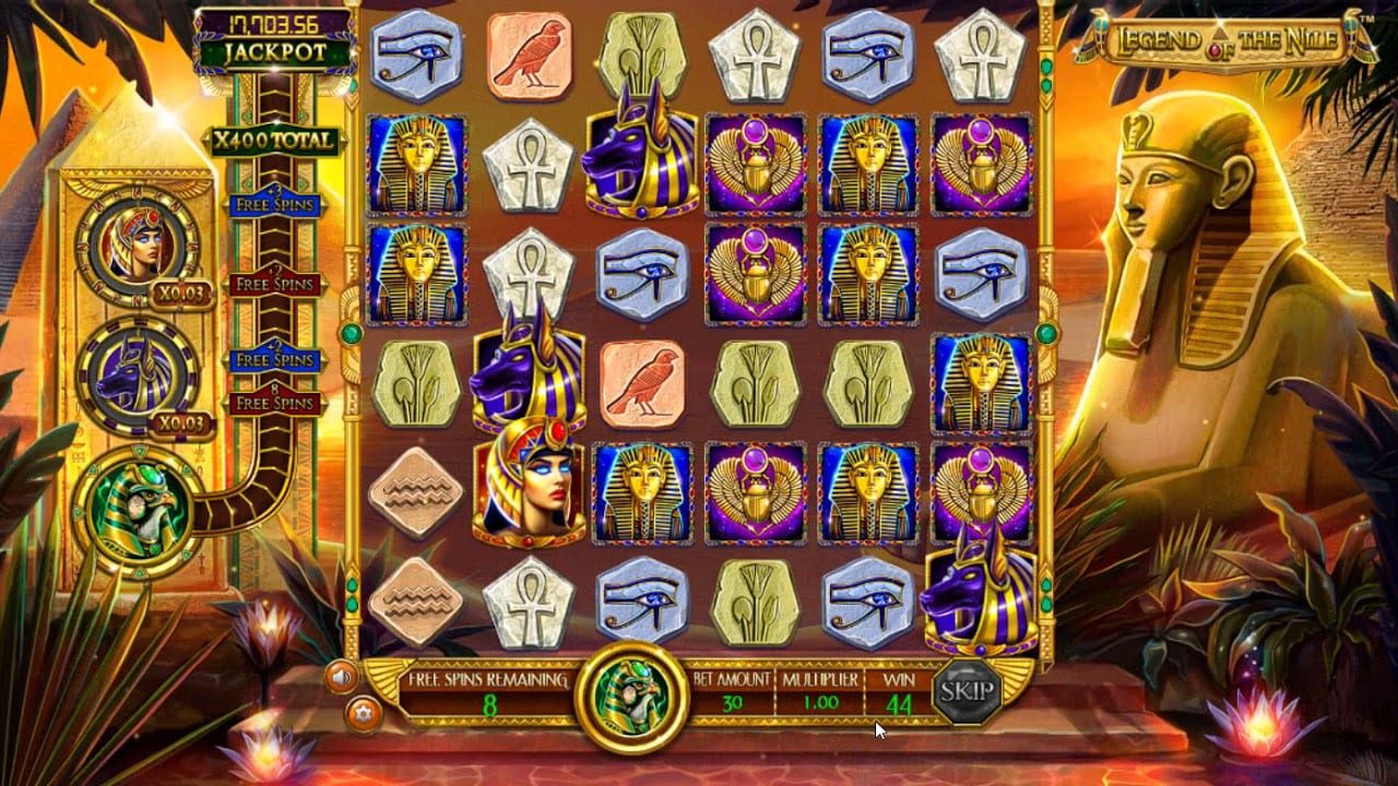 Legend of the Nile Slots Review