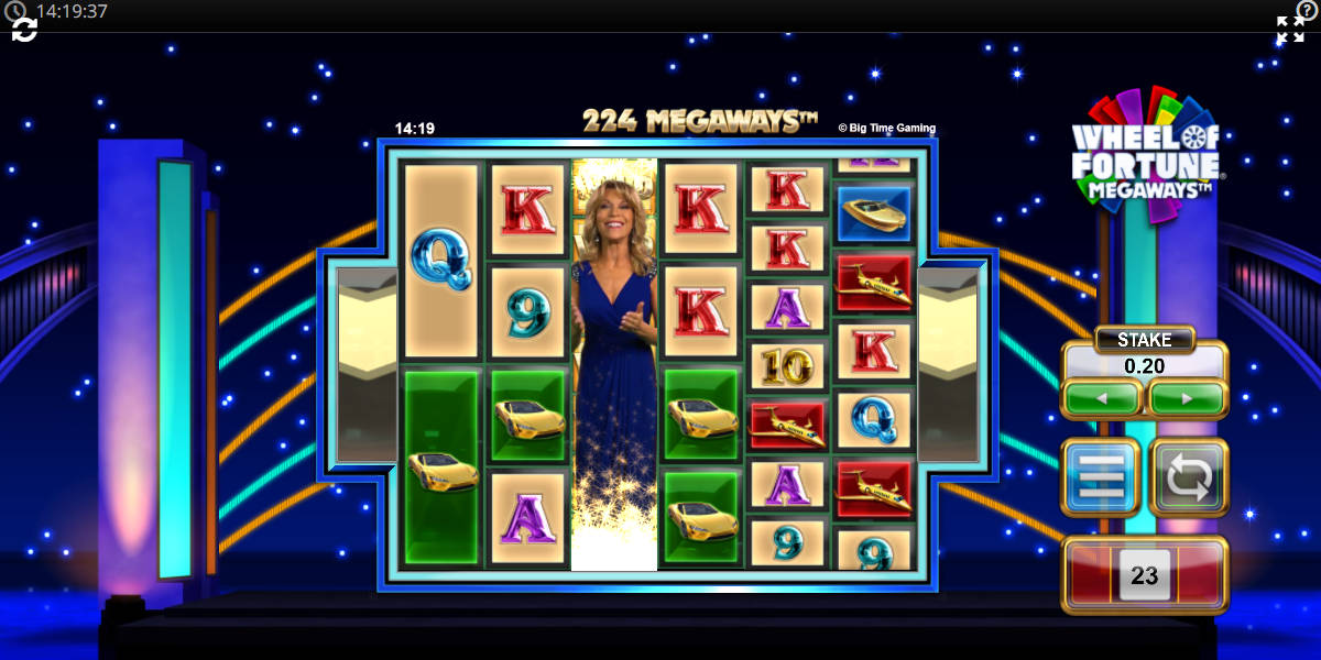 Wheel Of Fortune Slot Screenshots - Megaways