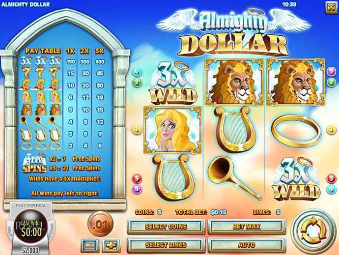 Almighty Dollar slots