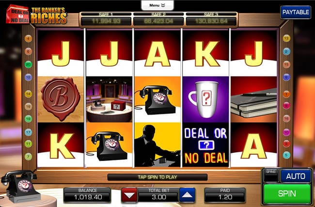 deal or no deal slot machine reviews