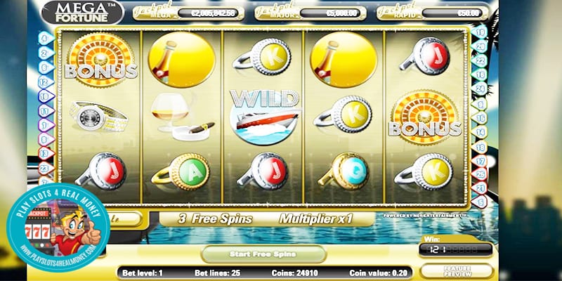 Mega Fortune With The Glitzy Slot netent