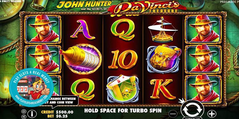 Da Vinchis Treasure slots review pragmatic Play