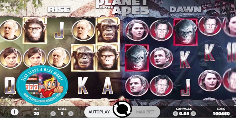Planet Of The Apes Slots Review NetEnt