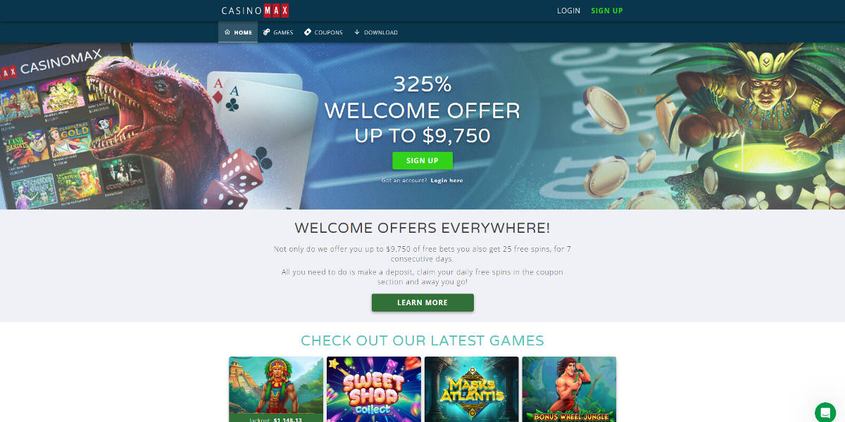 CasinoMax - Bonuses