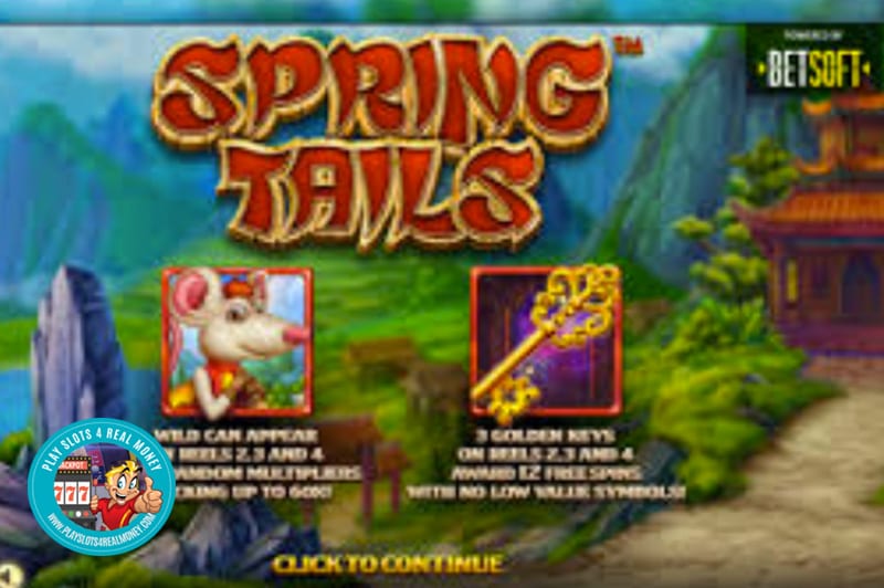 Spring Tails Slots Reviews Betsoft