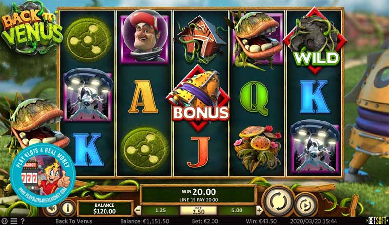 Back To Venus Slots Reviews Betsoft
