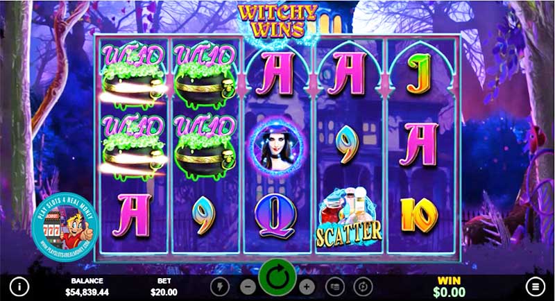 Witchy Wins Slot Game Reviews, Bonuses & RTP% By Realtime Gaming
