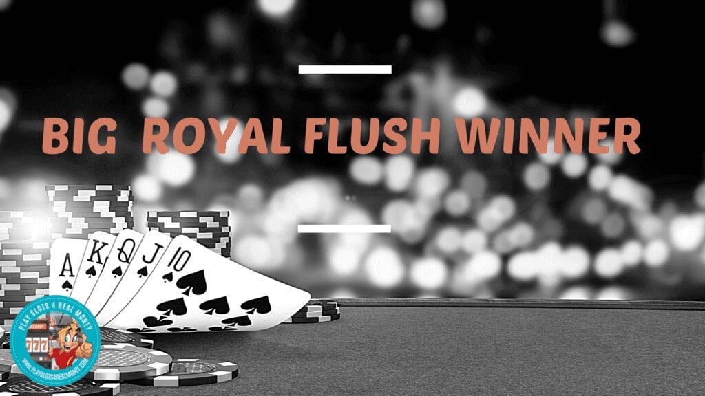 big 100K Las Vegas Royal Flush Video Poker winner Green Valley Ranch Jackpots