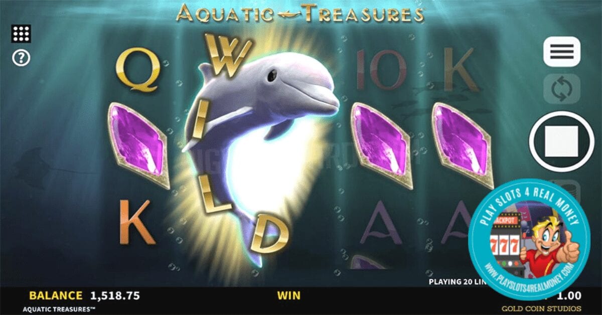 Aquatic Treasures Slots Reviews Microgaming