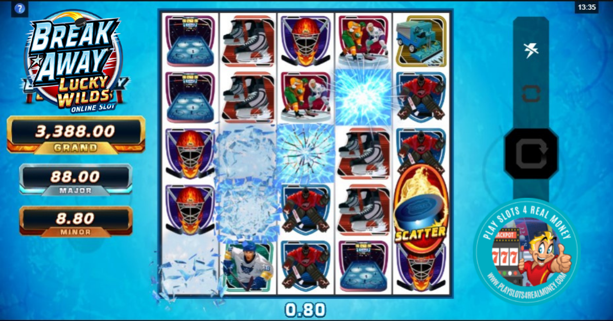 Break Away Lucky Wilds SLOTS REVIEWS MICROGAMING