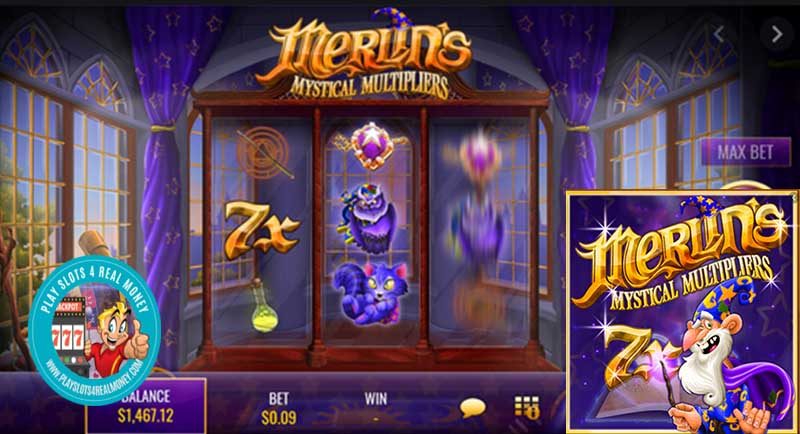 Merlin’s Mystical Multipliers Slots Reviews Rival