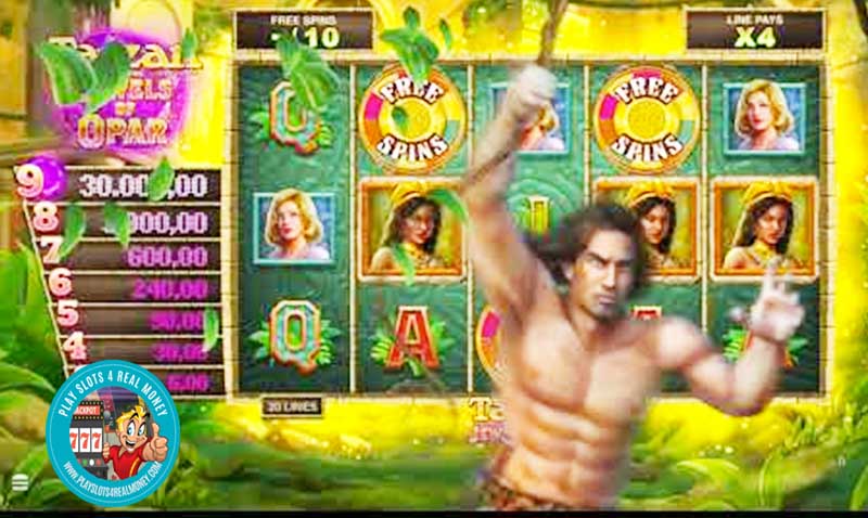 Tarzan and the Jewels of Opar Slot Machine Review Microgaming