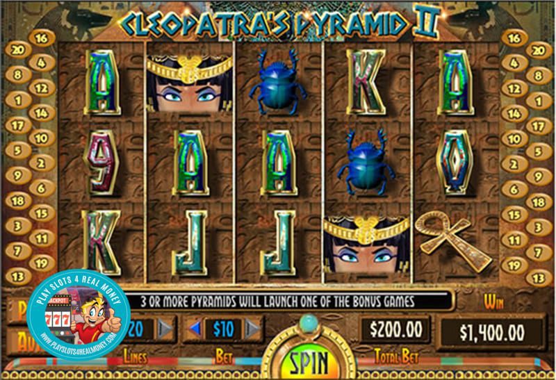 Cleopatra's Pyramid II Slots Review, Bonuses, & RTP% By WGS