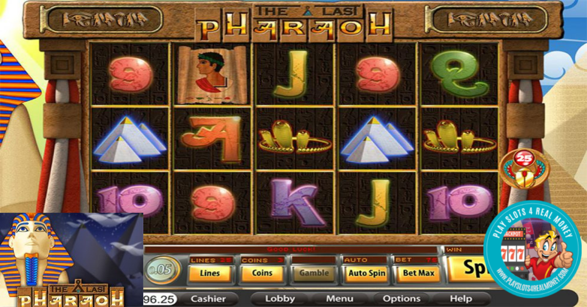 The Last Pharaoh Slots Reviews By Saucify