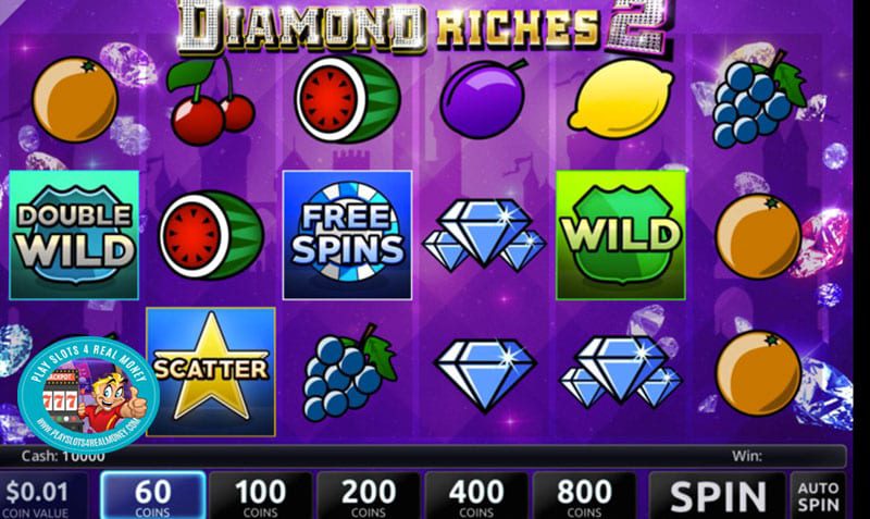 Diamond Riches 2 Slots Reviews Slotland Casino