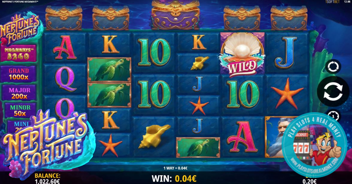 Neptunes Fortune Megaways By ISoftbet