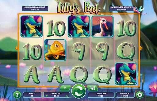 Lilly's Pad Slot Review, RTP% & Bonuses By Arrows Edge