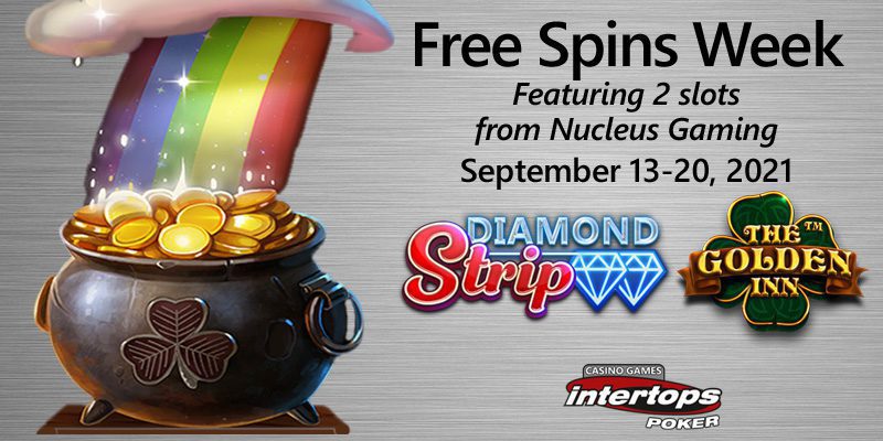  Intertops Poker Takes Players from the Vegas Strip to an Irish Pub By Offering Free Spins On Nucleus Casino Games
