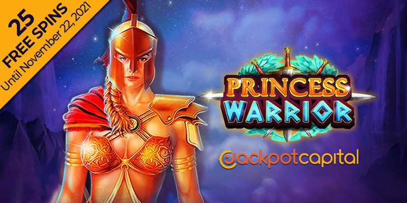Jackpot Capital Casino Celebrates The Princess Warrior From RTG By Offering Free Spins