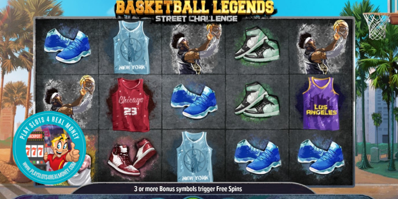 Basketball Legends Slots Review, RTP% & Bonuses From Dragon Gaming