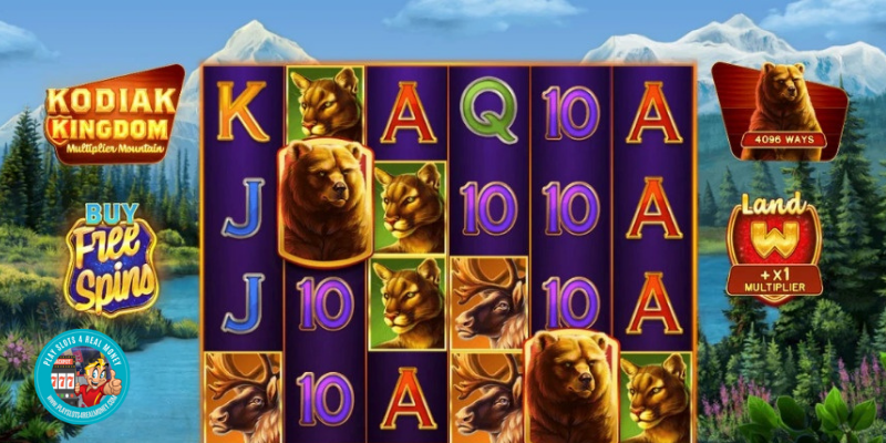 Kodiak Kingdom (Just For The Win ) Slot Review, RTP% & Bonuses