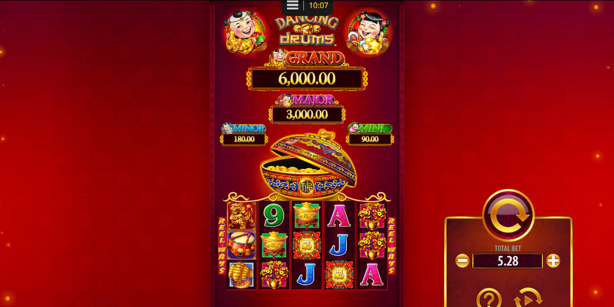 Dancing Drum Slots Screenshots - Jackpot