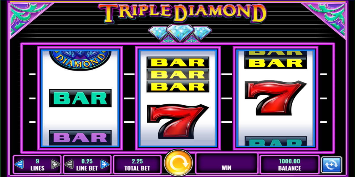 Triple Diamond Slot Screenshot - Play