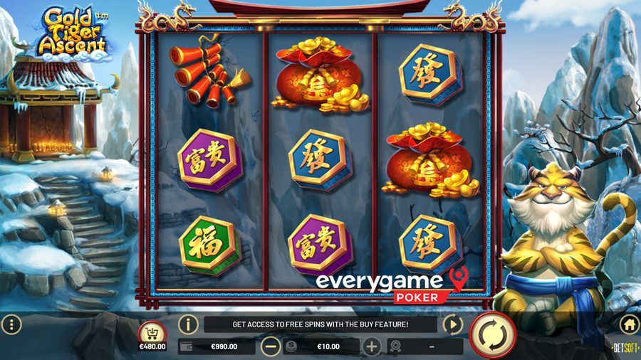 Gold Tiger Ascent slots betsoft