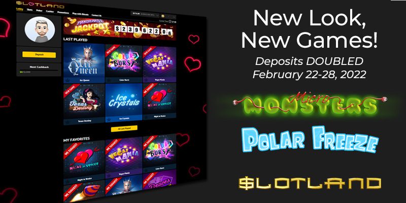 Slotland Casino Gets A Facelift Plus Releases 2 Fresh New Games To Enjoy