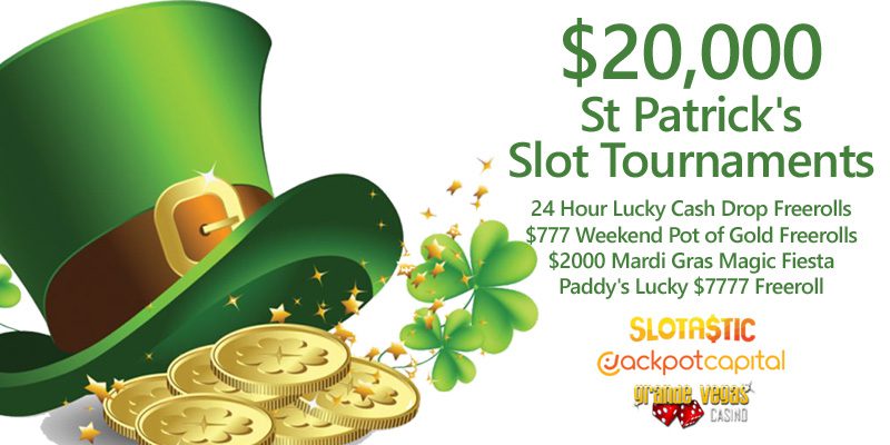 Enter The St. Patrick's Casino Tournament And Win $20,000 In Prizes!