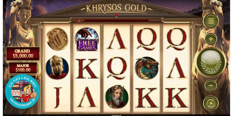 Khrysos Gold (RTG) Slot Review, RTP% & Bonuses