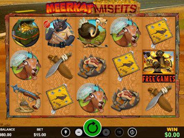 Meerkat Misfits Slots RTG