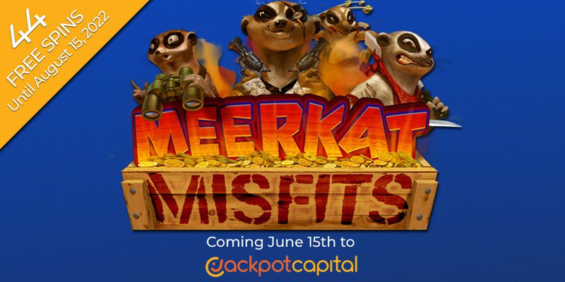 Realtime Gaming Casinos Gives Players 44 Free Spins On New Meerkat Misfits