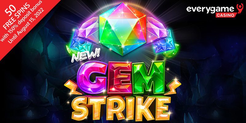 Realtime Gaming Will Release New Gem Strike With Cascading Reels