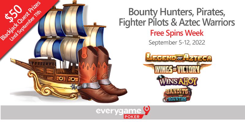 Get Free Spins On Nucleus Gaming Slots At EveryGame Poker Room