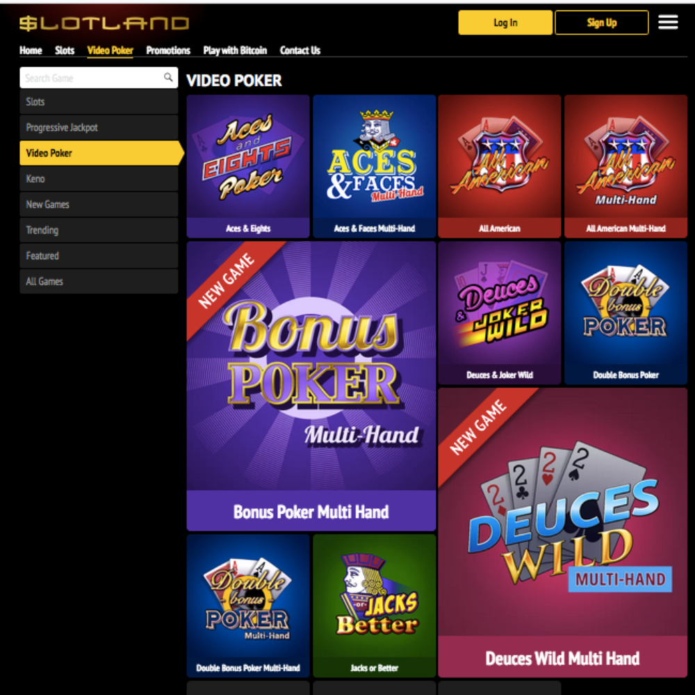 Slotland CASINO Screenshot